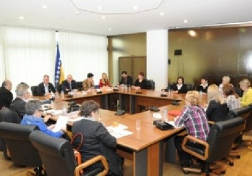 Meeting at the Parliamentary Assembly of Bosnia and Herzegovina