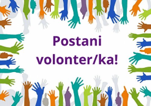 Javni poziv za angažovanje volontera/ki