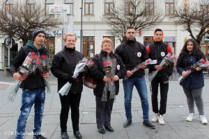 Street Action of Roma women association &quot;Bolja buducnost&quot; : What is the position of women in B&amp;H today?