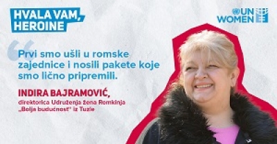 Indira Bajramović: Prvi smo ušli u romske zajednice i nosili pakete koje smo lično pripremili