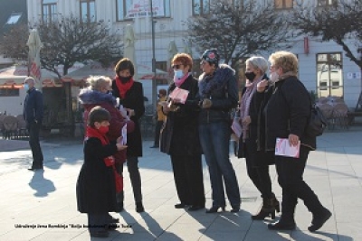 Ulična akcija povodom Međunarodnog dana borbe protiv nasilja nad ženama