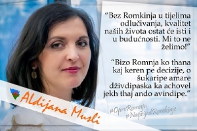 “Bez Romkinja u tijelima odlučivanja, kvalitet naših života ostat će isti i u budućnosti. Mi to ne želimo!”