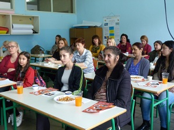 Workshop at the primary school in Lukavac