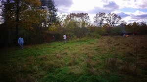 Preparatory work on the construction of a playground in the local community of Kiseljak