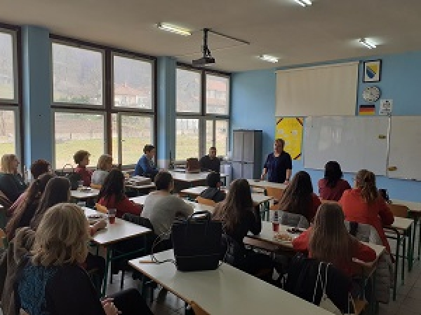 Workshop held in cooperation with the Public School &quot;Lukavac grad&quot;