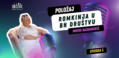 Indira Bajramović, romska aktivistica gošća nove epizode podcasta Akta Talk