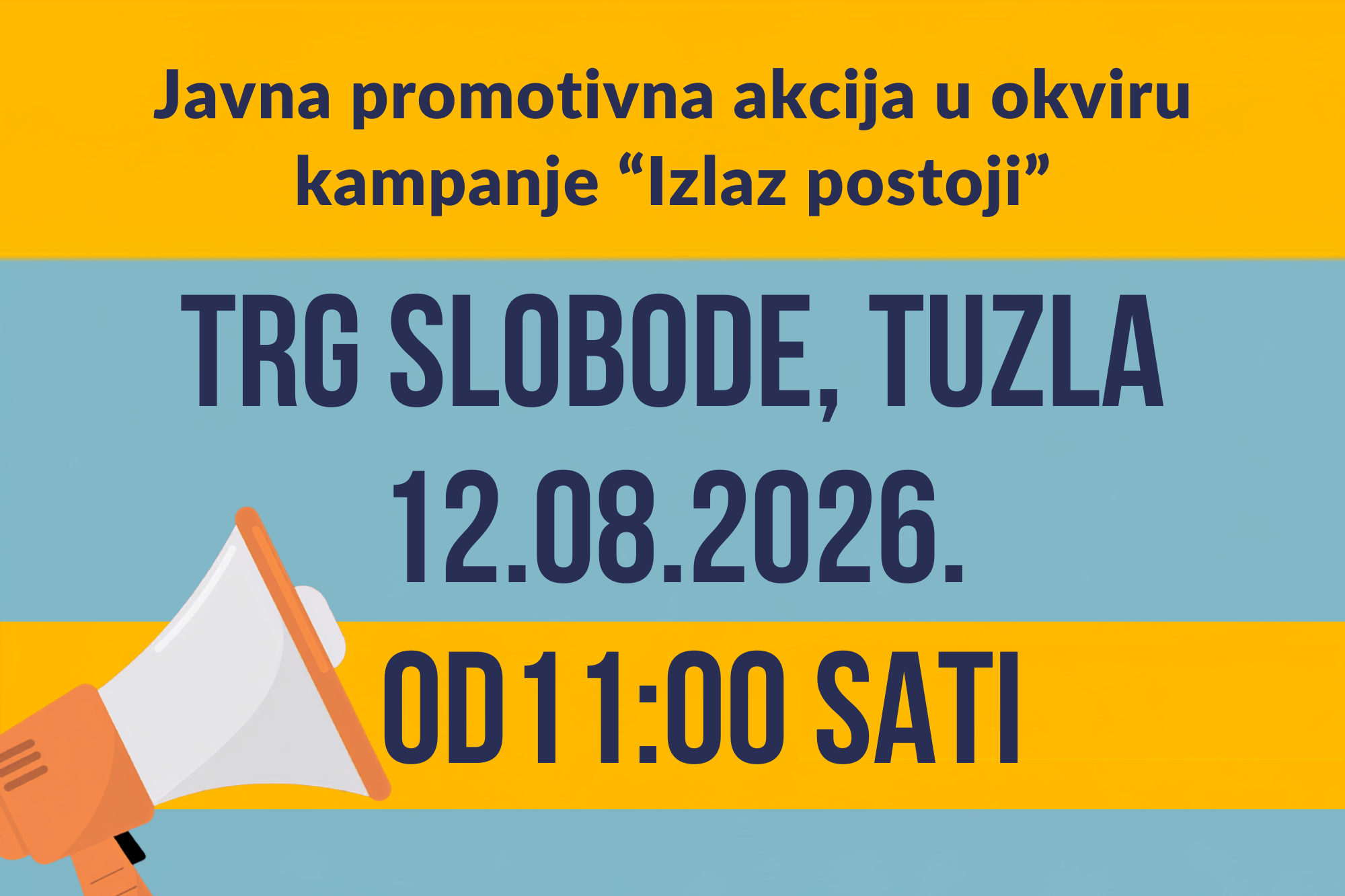 Javna akcija povodom kampanje „Izlaz postoji“