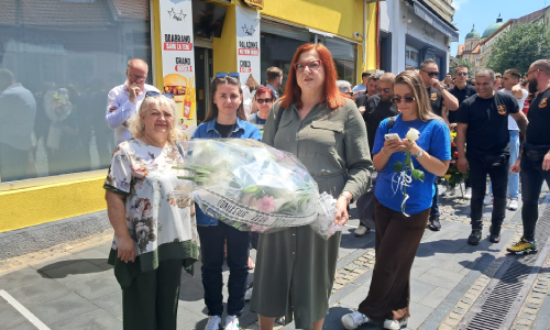 Obilježavanje 25.05., komemoracija žrtvama zločina na kapiji