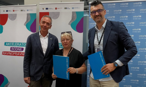 Potpisan ugovor s UNICEF-om!